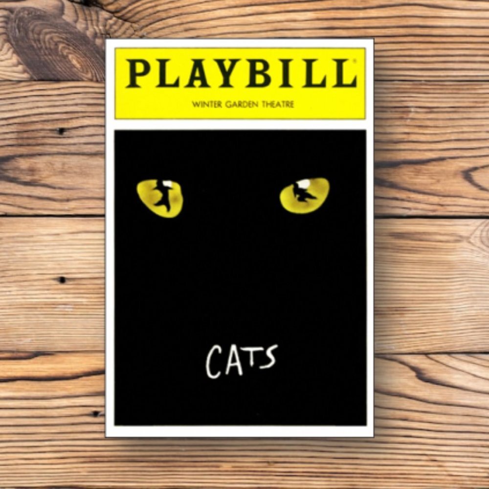 Cats Playbill Broadway Musical Refrigerator Fridge Locker Tool Box‎ Magnet